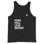 Push Pull Skip Leg Tank Top