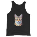 Cat Low Poly Tank Top